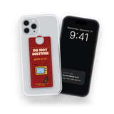 Do Not Disturb iPhone case by SportzCases