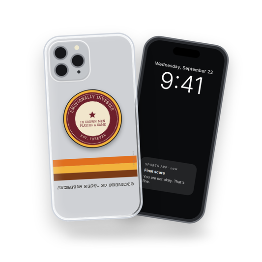 Emotionally Invested iPhone case by SportzCases